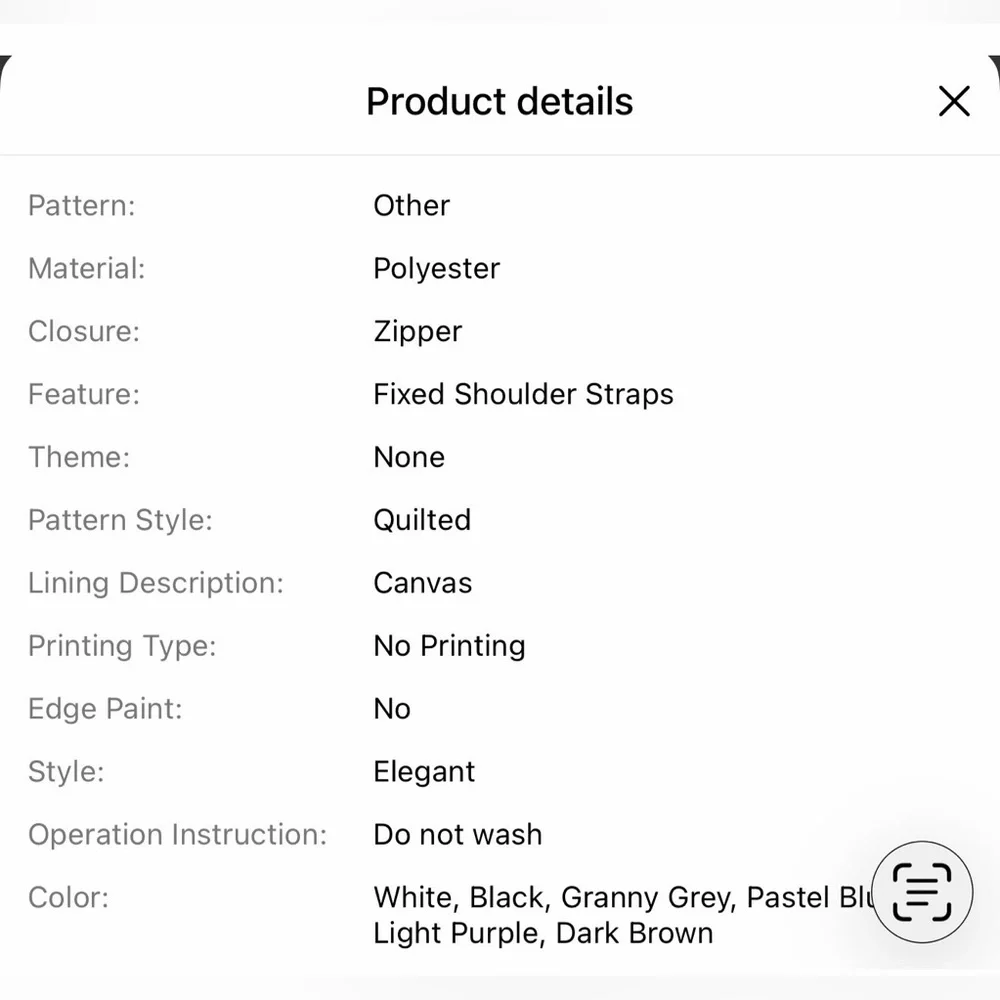 Black Gray Soft Faux Fur Shoulder Bag Purse with PomPom and Chain Straps - Picture 7 of 8